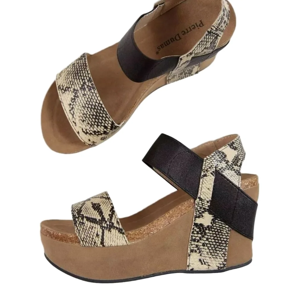 Pierre Dumas Hester-1 Wedge Sandal Size 10